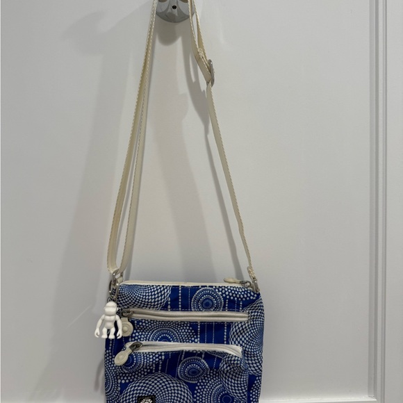 Kipling Blue Patterned Crossbody Bag - Picture 2 of 4